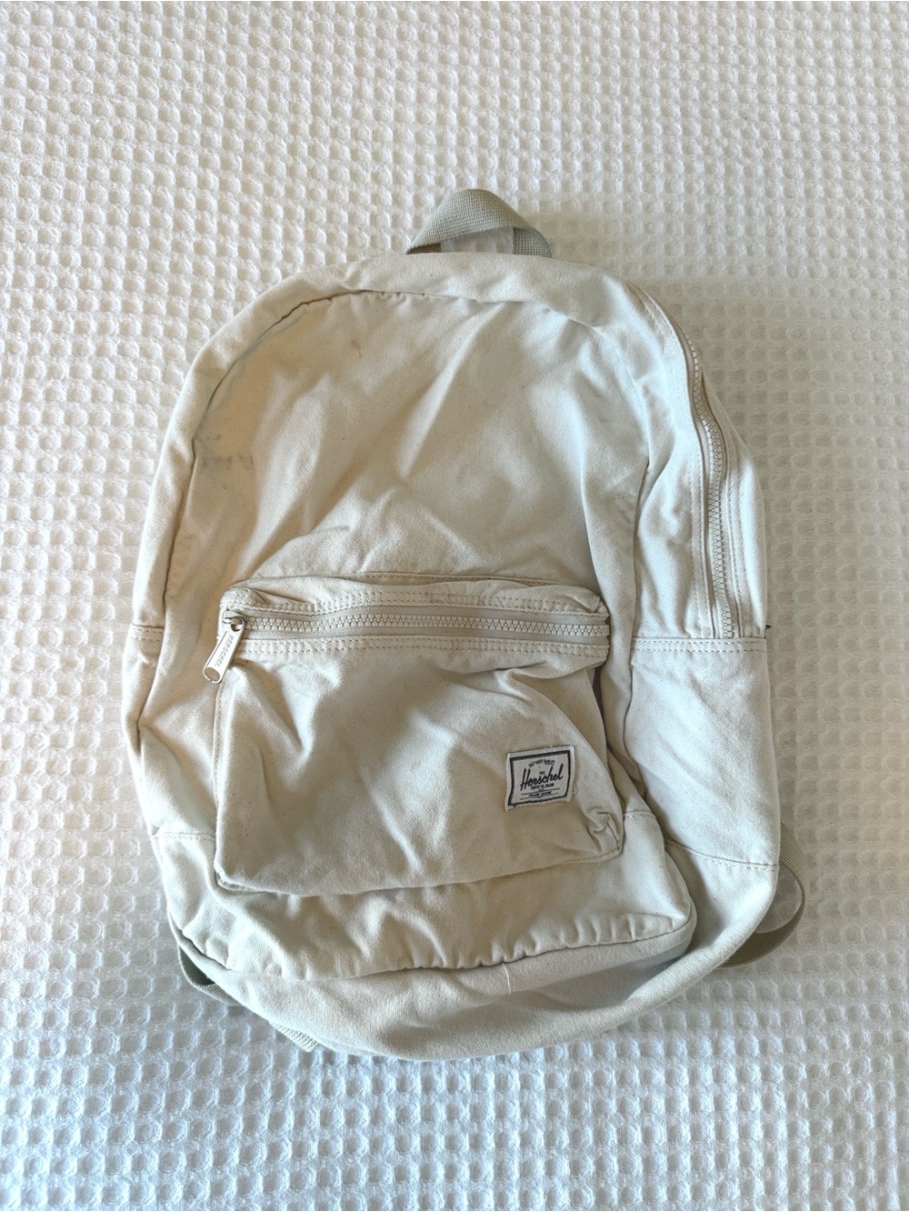 Herschel Canvas Ivory Backpack